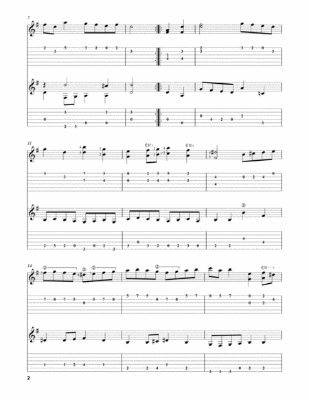 Gavotte From French Suite No 5 Page 2