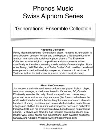 Generations Ensemble Collection Page 2