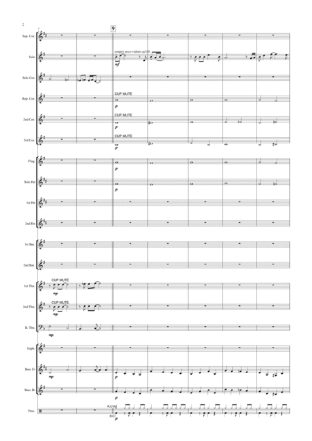 Georgia On My Mind Cornet Solo Page 2