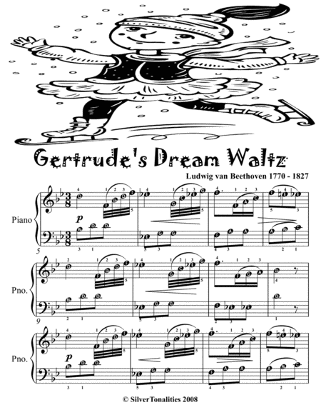 Gertrudes Dream Waltz Elementary Piano Sheet Music Tadpole Edition Pdf Page 2