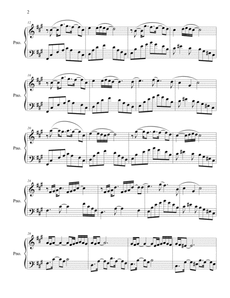 Gerudo Valley The Legend Of Zelda Ocarina Of Time Piano Solo Page 2