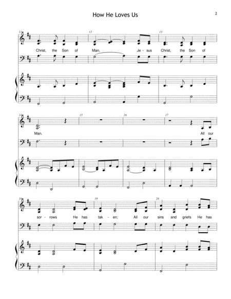 Gesu Bambino With Tu Scendi Dalle Stelle For Woodwind Quartet Piano Page 2