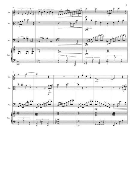 Getting To Know You For Piano Quartet Page 2