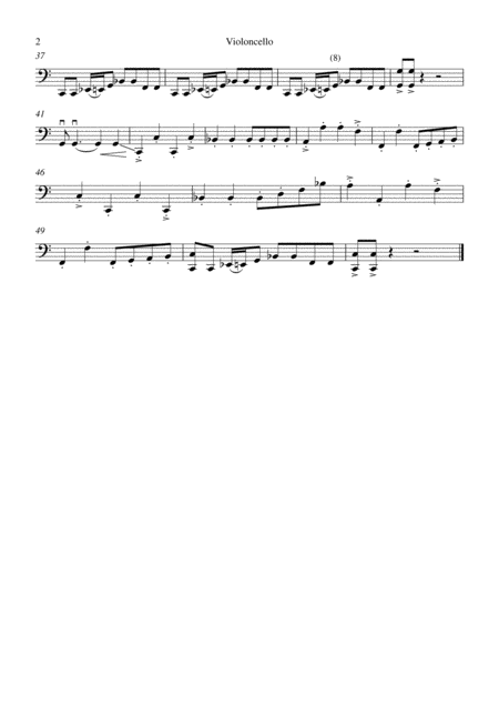 Ghostbusters String Duo Violin Cello Page 2