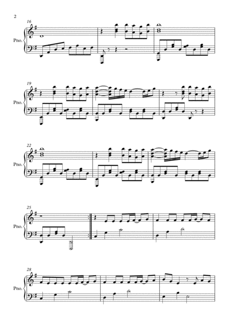 Girl On Fire G Major By Alicia Keys Piano Page 2