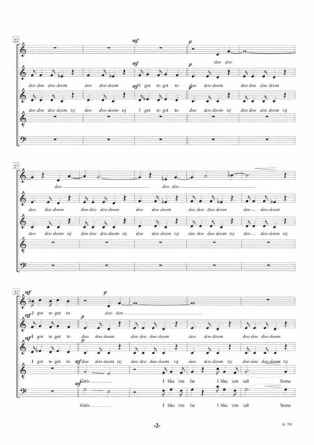 Girls Saatb A Cappella Solo Bass Page 2