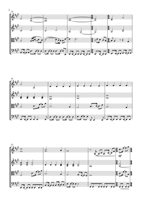 Gladiator Now We Are Free String Quartet Page 2