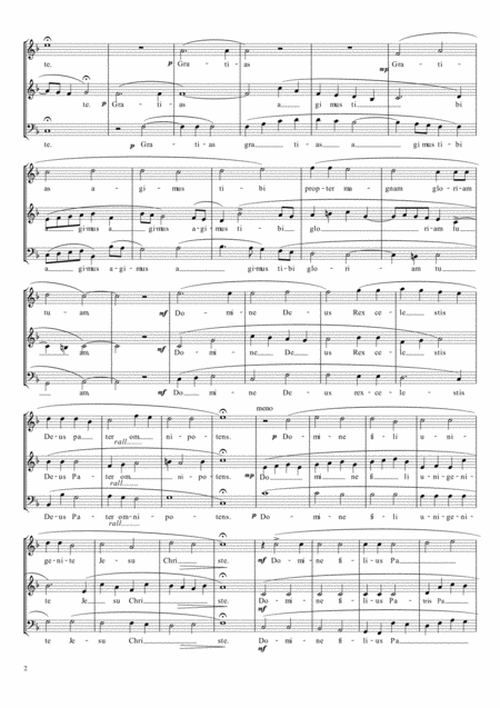 Gloria In Excelsis Page 2