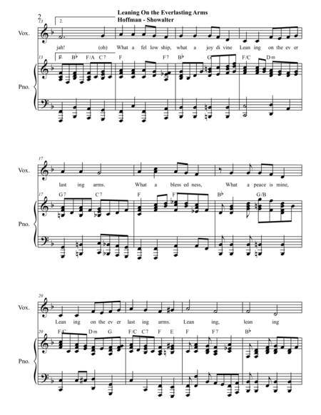 Glory Hallelujah Gospel Medley Page 2