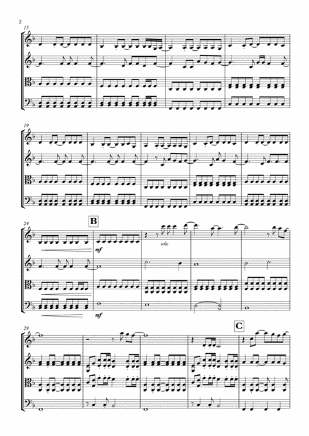 Glycerine String Quartet Page 2