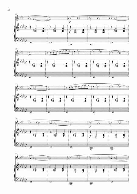 Gnossienne No 1 Arranged For Clarinet And Piano Page 2