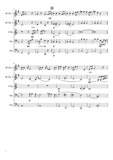 God Bless The Child Arthur Herzog And Billie Holiday Brass Quintet Page 2