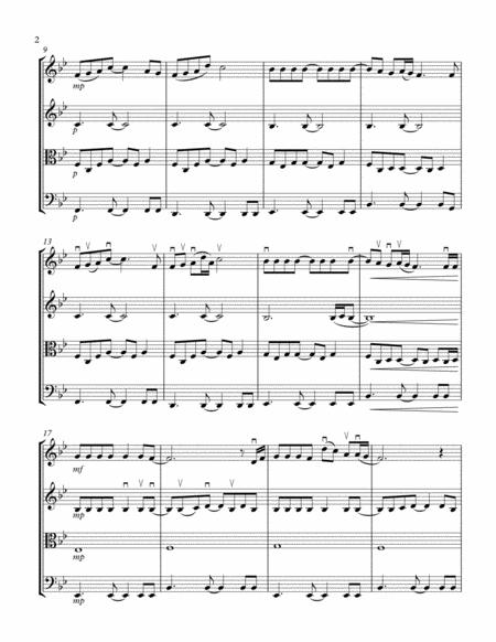 God Must Have Spent A Little More Time On You String Quartet Nsync Arr Cellobat Page 2