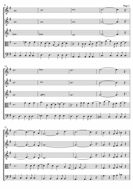 God Only Knows String Quintet Page 2