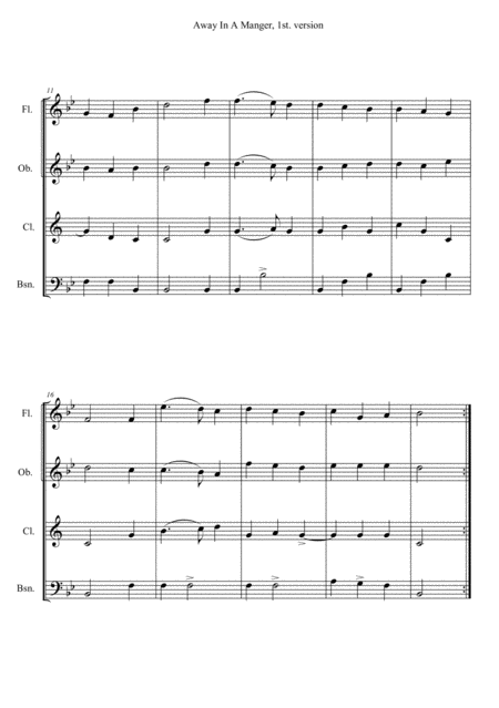 Good King Wenceslas Trombone Treble Clef Solo Page 2