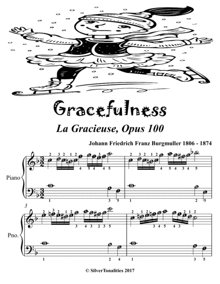 Gracefulness La Gracieuse Op 100 Easiest Piano Sheet Music Tadpole Edition Page 2