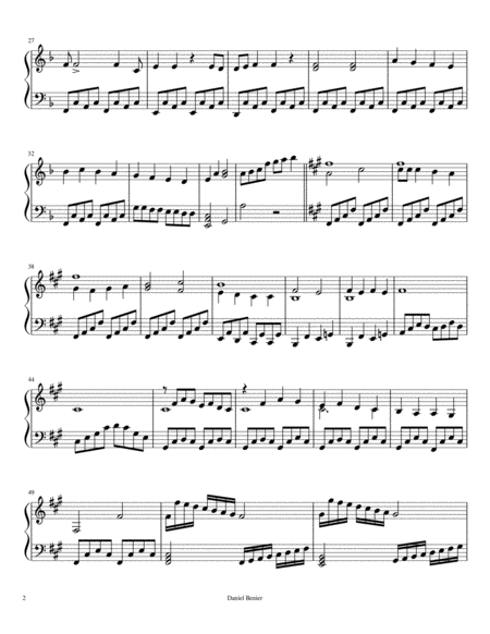 Green Tree Music For Piano And Keyboard Page 2