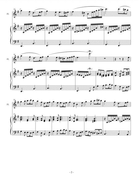 Greensleeves What Child Is This For Flute And Piano Page 2