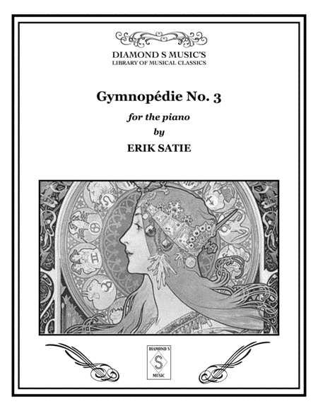 Gymnopedie No 3 By Erik Satie Piano Solo Page 2