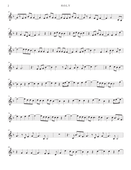 H O L Y Violin Page 2