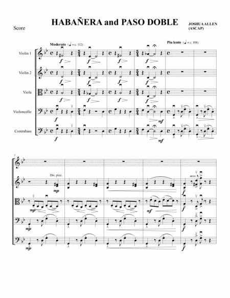 Habanera And Paso Doble Page 2