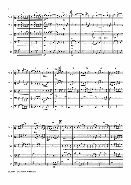 Halleluja Sophisticated Arrangement Of Cohens Classic String Orchestra Page 2