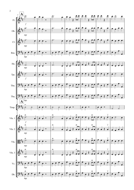 Hallelujah Chorus For School Orchestra Page 2