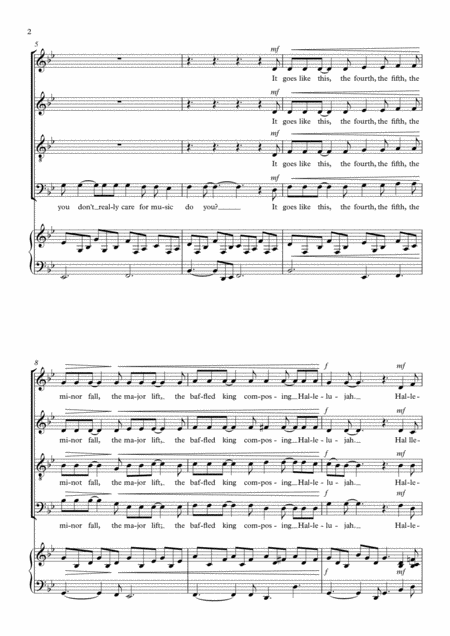 Hallelujah Satb Page 2