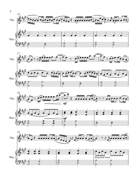 Halo Violin And Piano Page 2
