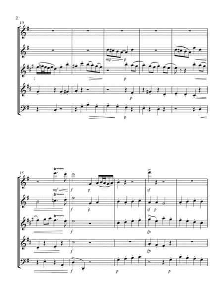 Handels Gavotte With Variations Page 2