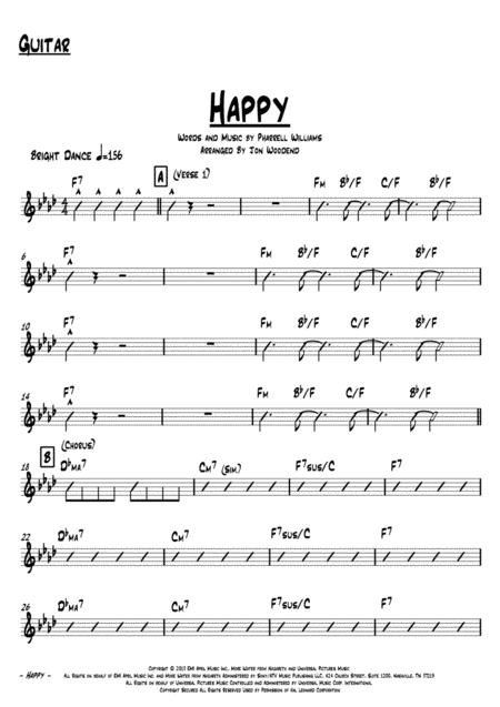 Happy 7 Piece Horn Chart Page 2