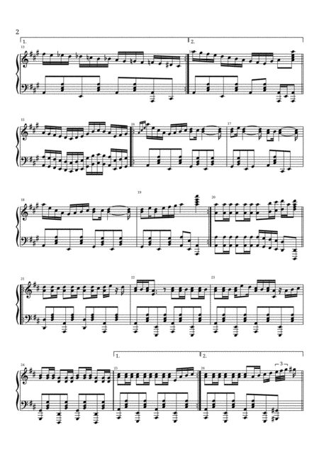Happy Dance Rag Composed By Hallvard Moberg Page 2