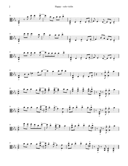 Happy Solo Viola Page 2