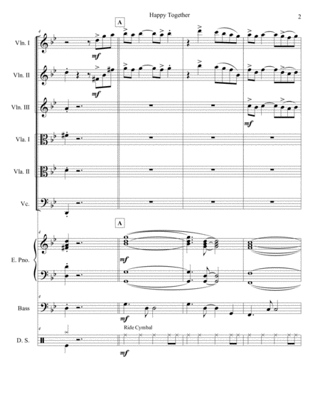 Happy Together String Sextet Page 2