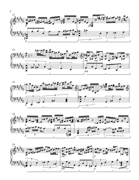 Harmonic Etude Ii Page 2