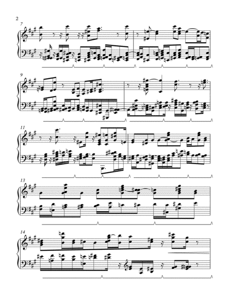 Harmonic Study Iii Page 2