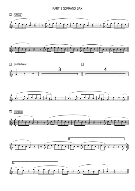 Havana Saxophone Quartet Page 2