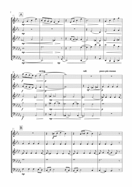 Have Yourself A Merry Little Christmas For Brass Quintet Page 2