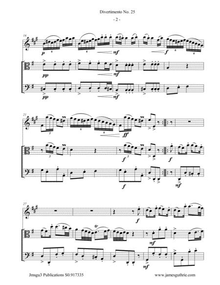 Haydn Divertimento No 25 For Clarinet Viola Cello Page 2