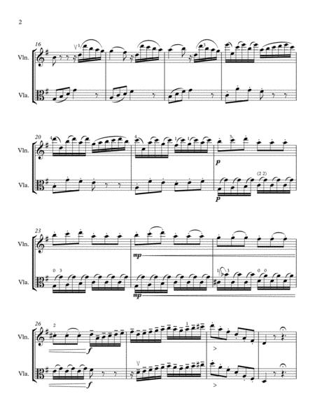 Haydn Sonata In E Minor For Violin And Viola 1st Movement Page 2