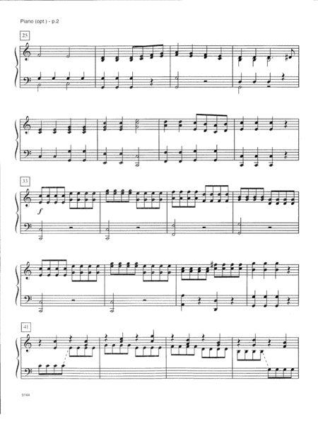 Haydns Surprise Theme From Symphony 94 2nd Mvt Piano Accompaniment Page 2