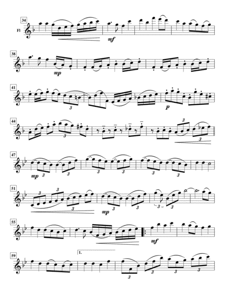 He Leadeth Me For Woodwind Quartet Page 2