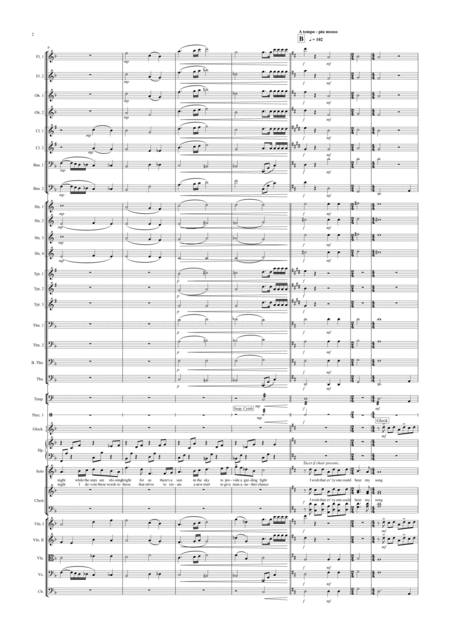 Hear My Song Voice Choir And Orchestra Key Of F To Gb Page 2