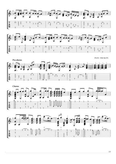 Hello Fingerstyle Guitar Page 2