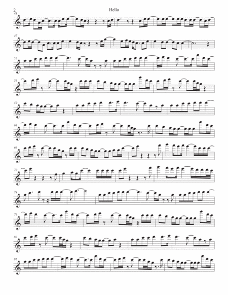 Hello Oboe Easy Key Of C Page 2