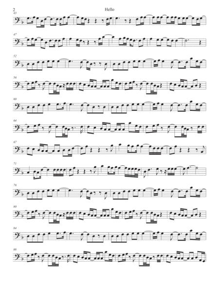 Hello Trombone Page 2