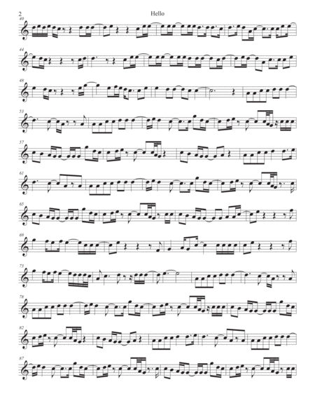 Hello Violin Easy Key Of C Page 2