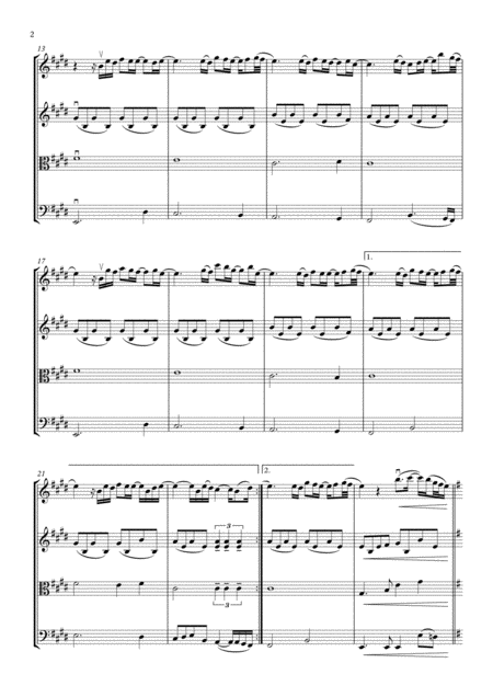 Hero String Quartet Page 2