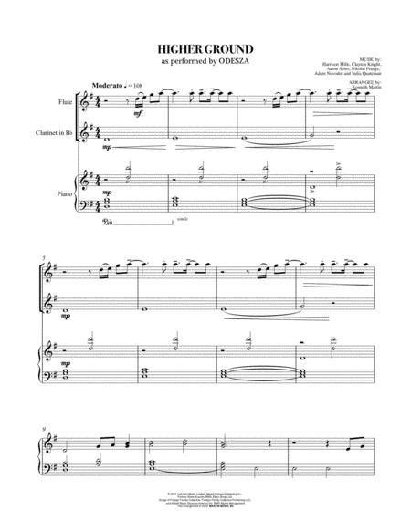 Higher Ground Flute And Clarinet Duet With Piano Page 2