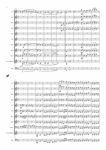 Holst Christmas Day A Choral Fantasy On Old Carols Symphonic Wind Page 2